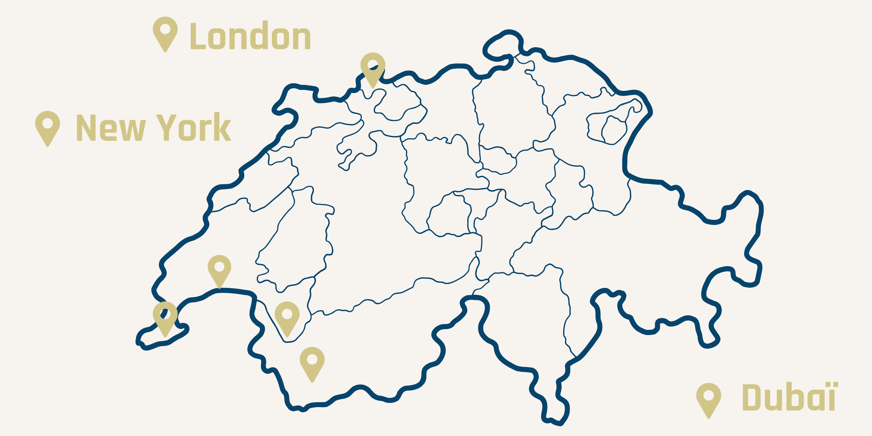 Carte des régions de service 143Technology